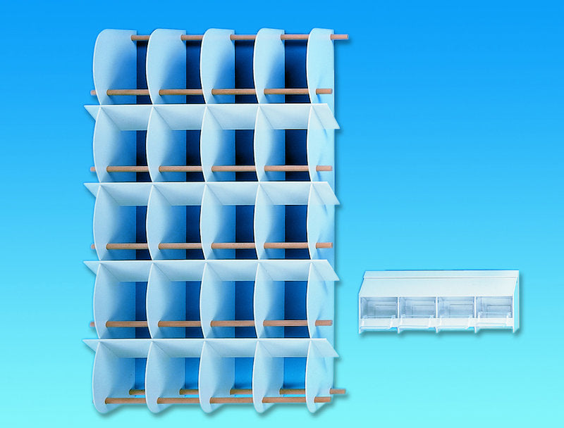 Vogelsitzgruppe - weiß 42 x 80 cm