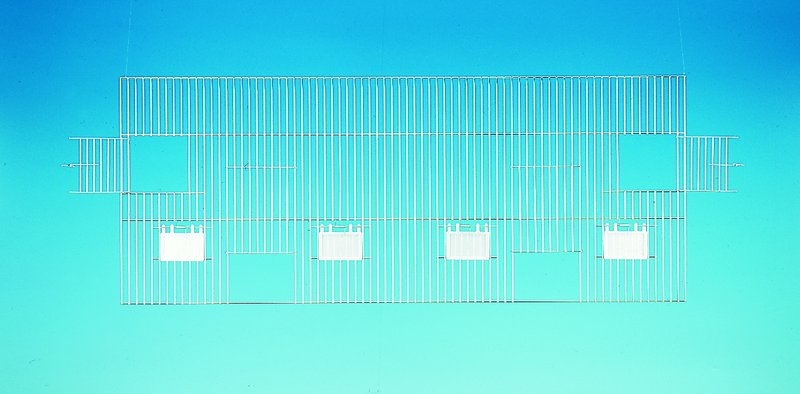 Vorsatzgitter AF, NK - verzinkt 80 x 40 cm