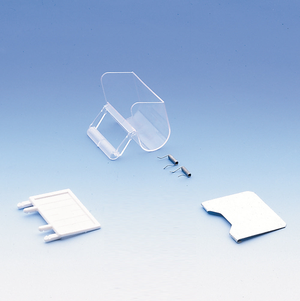 Kunststoffklappe für Gitter