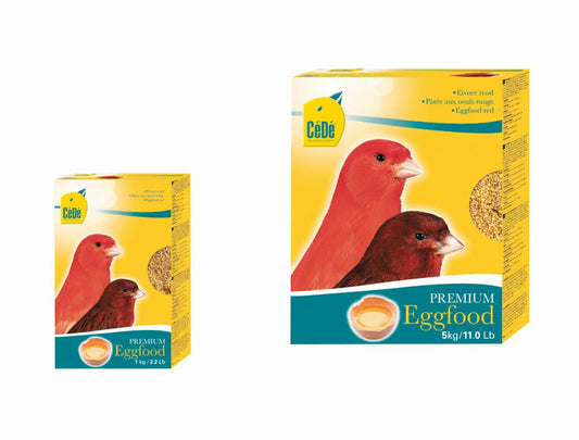 CéDé Eifutter Kanarien rot - 5 x 1kg
