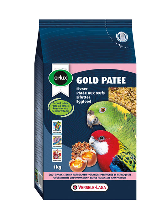 Orlux Gold patee Großsittiche/Papageien - 1kg