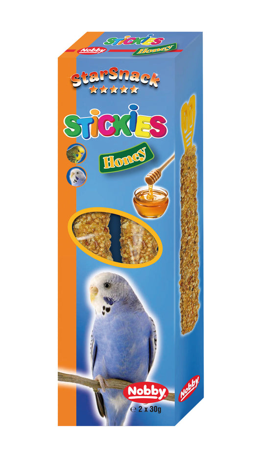 Stickies Sittiche Honig - 2 x 30g