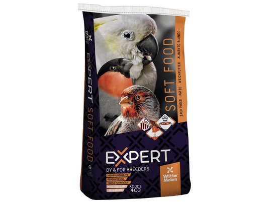 EXPERT Weichfutter für Papageien, extra grob - 10kg