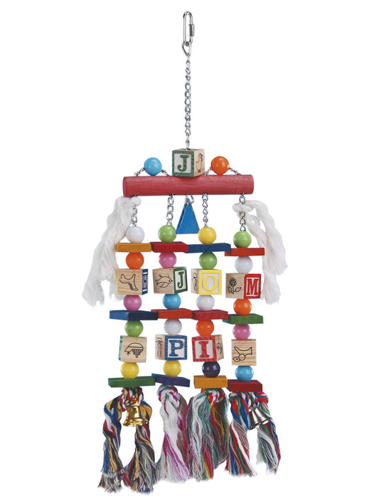 Cage Toy - bunt L x B: 50 x 15 cm