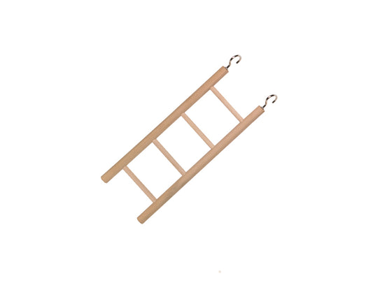 Holzleiter - 4 Sprossen; 18 x 7 cm