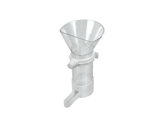 Trichter Futter Fontaine  - weiß 190 ml