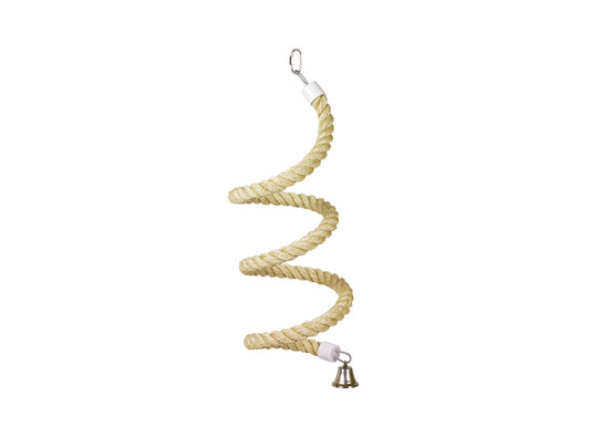 Cage Toy, Sisal Seil "Spirale" - natur mitte