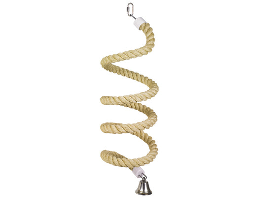 Cage Toy, Sisal Seil "Spirale" - natur groß