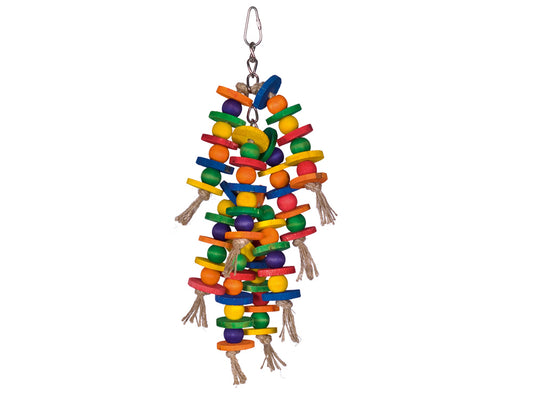Cage Toy, Holzketten mit Sisal - 32 x 11 cm