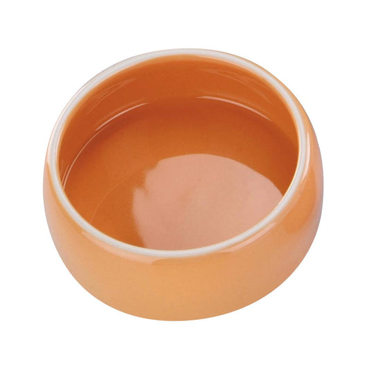 Keramik Futtertrog - orange 500 ml