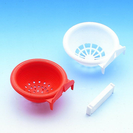 Plastikhakennest - weiß Ø 10 cm