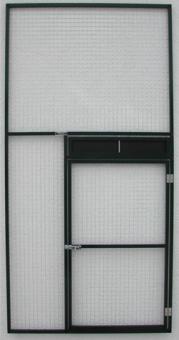 Tür mit 3er Futterwendeplatte 100x250cm 